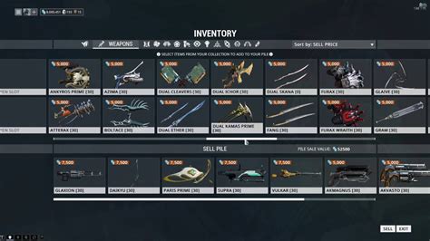 weapon slots warframe|warframe weapon slots selling weapons.